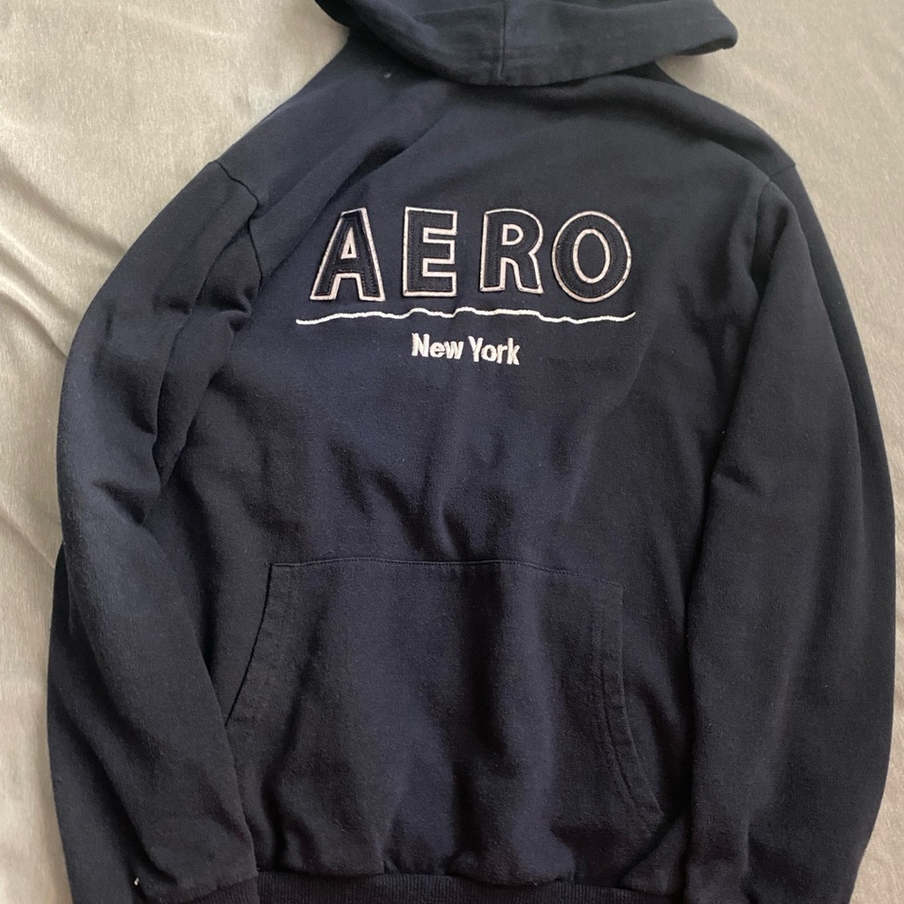 Aerology Black Crewneck Sweater